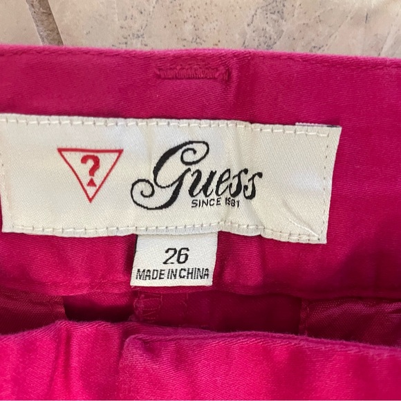 Guess Pink Capri pants size 26 - Picture 2 of 4